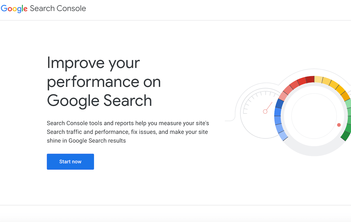 Google Search Console for performance metrics